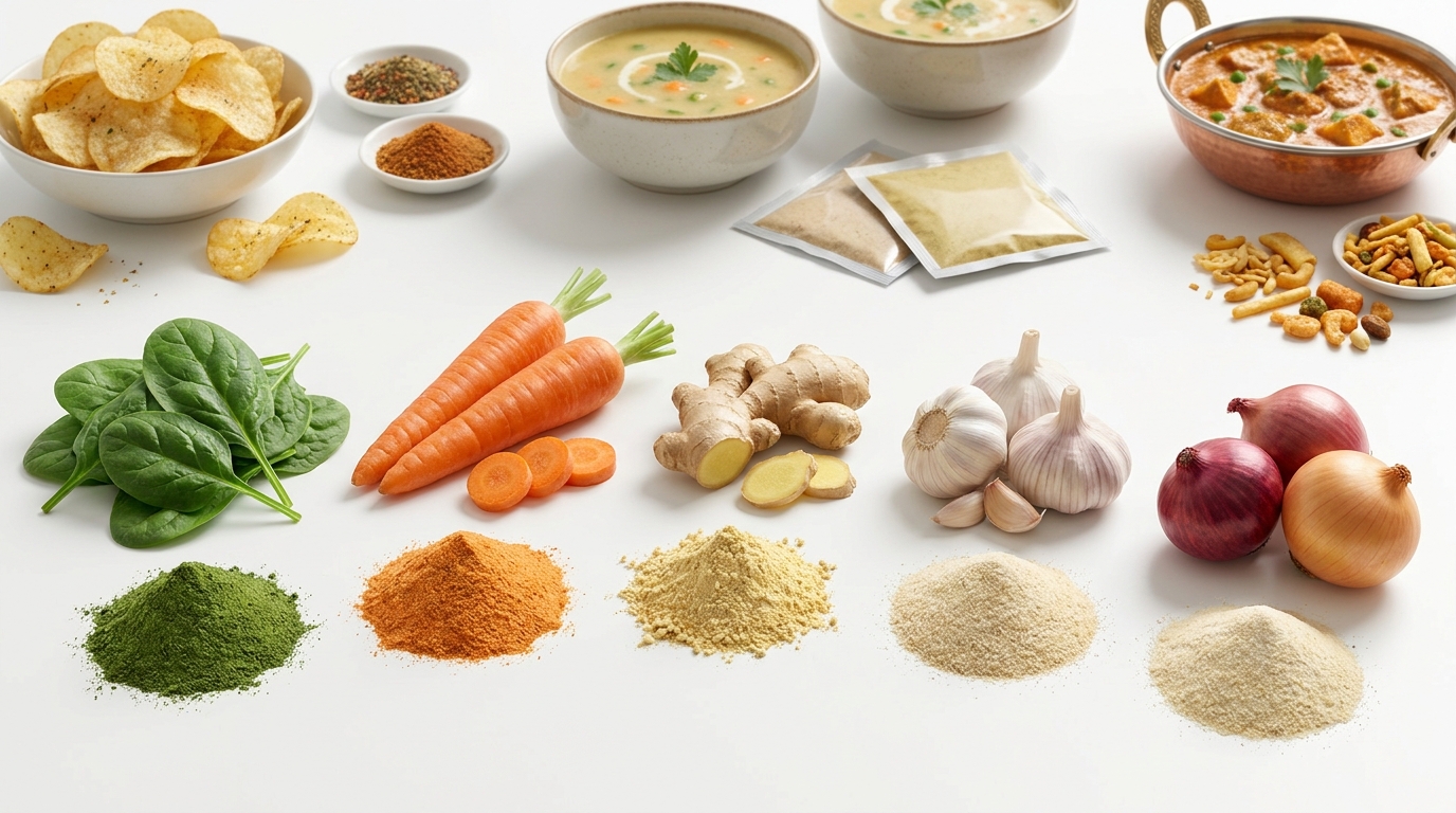 Spray Dried Vegetable Powders